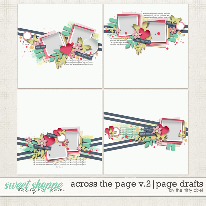 ACROSS THE PAGE V.2 | PAGE DRAFTS by The Nifty Pixel