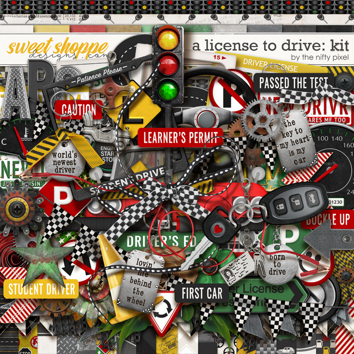 A LICENSE TO DRIVE | KIT by The Nifty Pixel