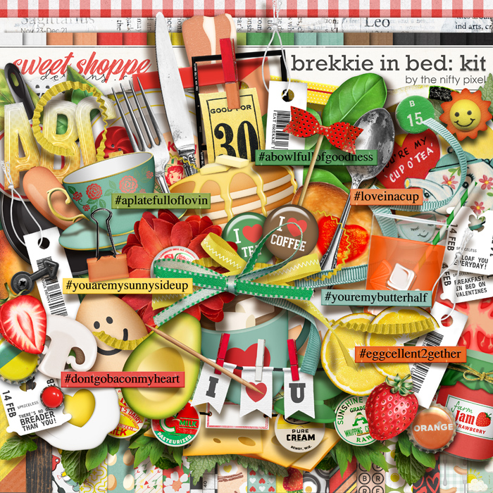 BREKKIE IN BED | KIT by The Nifty Pixel
