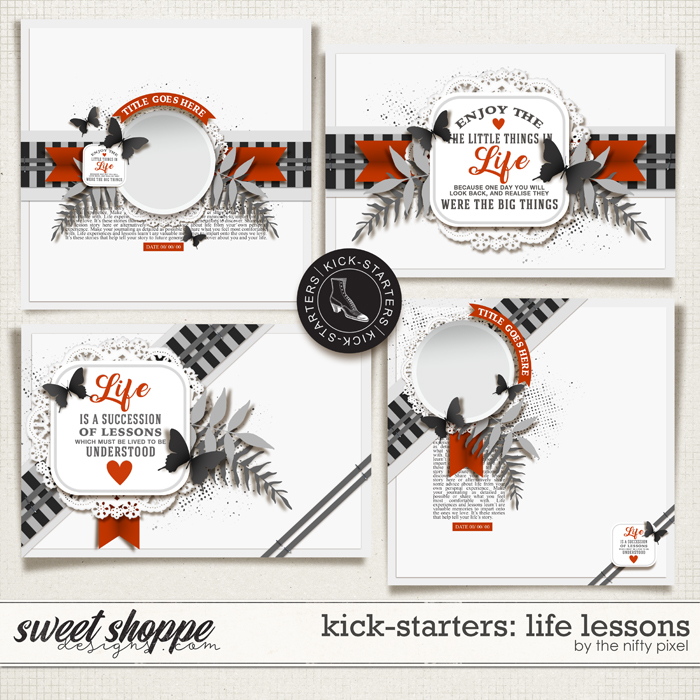 KICK-STARTERS: LIFE LESSONS | TEMPLATES by The Nifty Pixel KICK-STARTERS: LIFE LESSONS | TEMPLATES by The Nifty Pixel