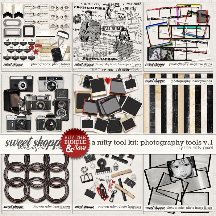 A NIFTY TOOL KIT | PHOTOGRAPHY TOOLS V.1 by The Nifty Pixel