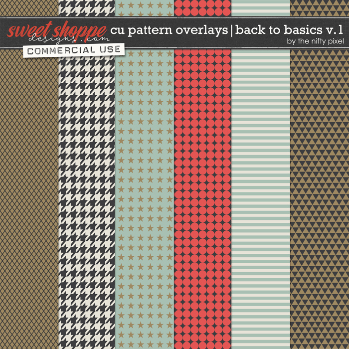 CU PATTERN OVERLAYS | BACK TO BASICS V.1 by The Nifty Pixel