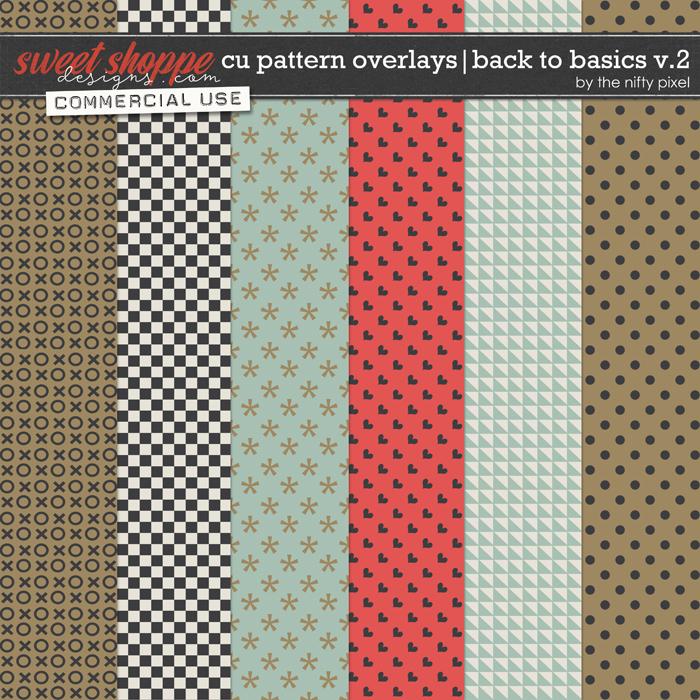 CU PATTERN OVERLAYS | BACK TO BASICS V.2 by The Nifty Pixel