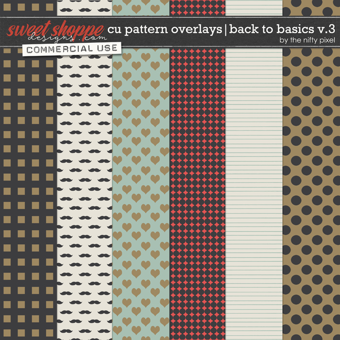 CU PATTERN OVERLAYS | BACK TO BASICS V.3 by The Nifty Pixel