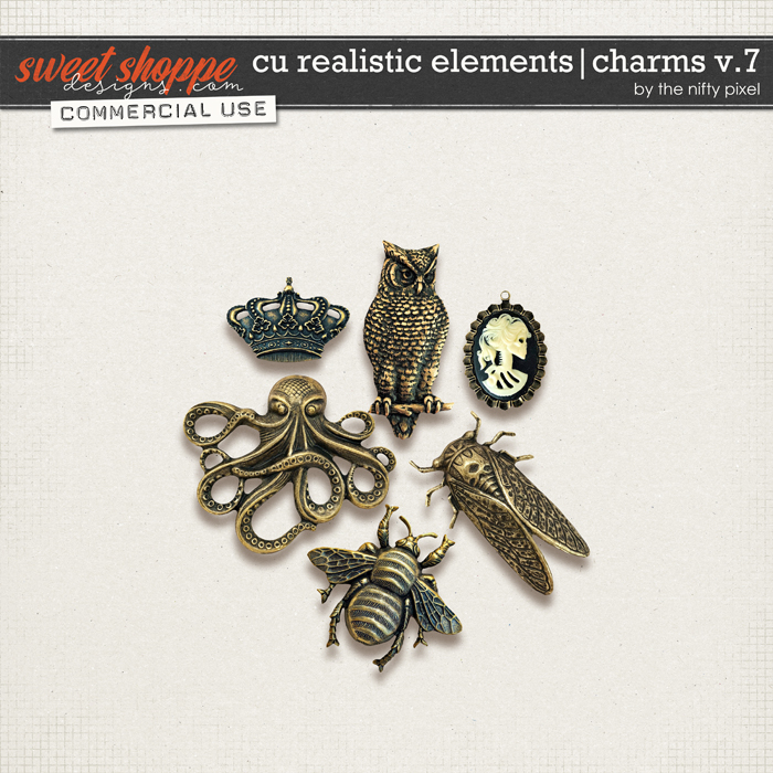 CU REALISTIC ELEMENTS | CHARMS V.7 by The Nifty Pixel