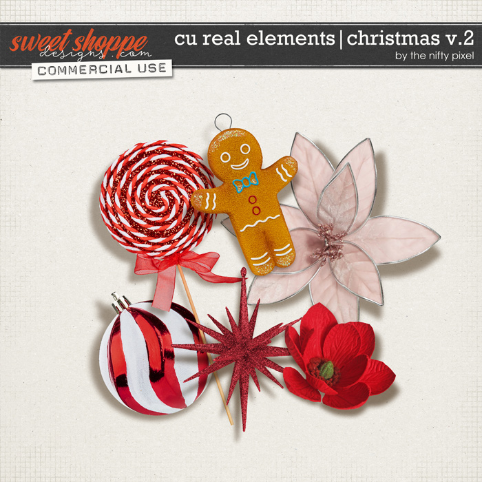 CU REALISTIC ELEMENTS | CHRISTMAS V.2 by The Nifty Pixel