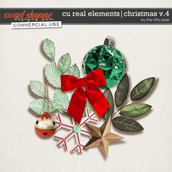 CU REALISTIC ELEMENTS | CHRISTMAS V.4 by The Nifty Pixel