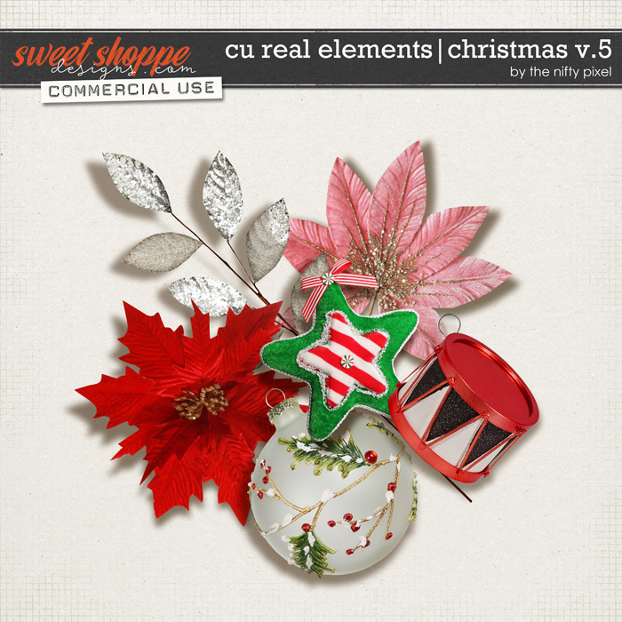 CU REALISTIC ELEMENTS | CHRISTMAS V.5 by The Nifty Pixel