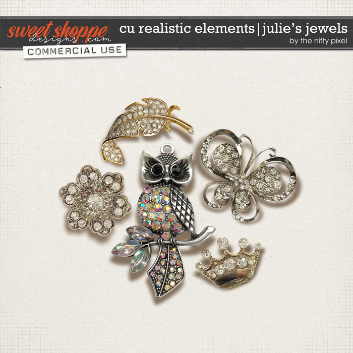 CU REALISTIC ELEMENTS | JULIE'S JEWELS by The Nifty Pixel