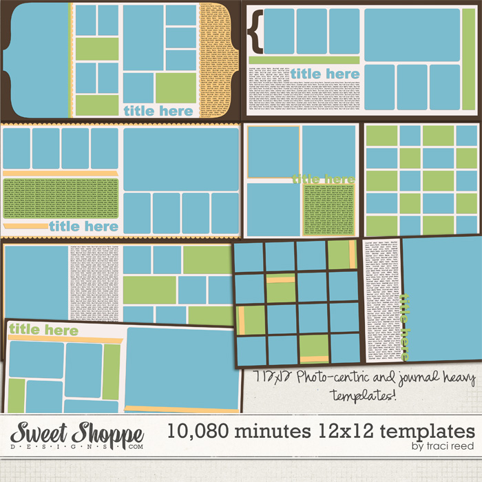 10,080 Minutes 12x24 Template Album by Traci Reed 10,080 Minutes 12x24 Template Album by Traci Reed