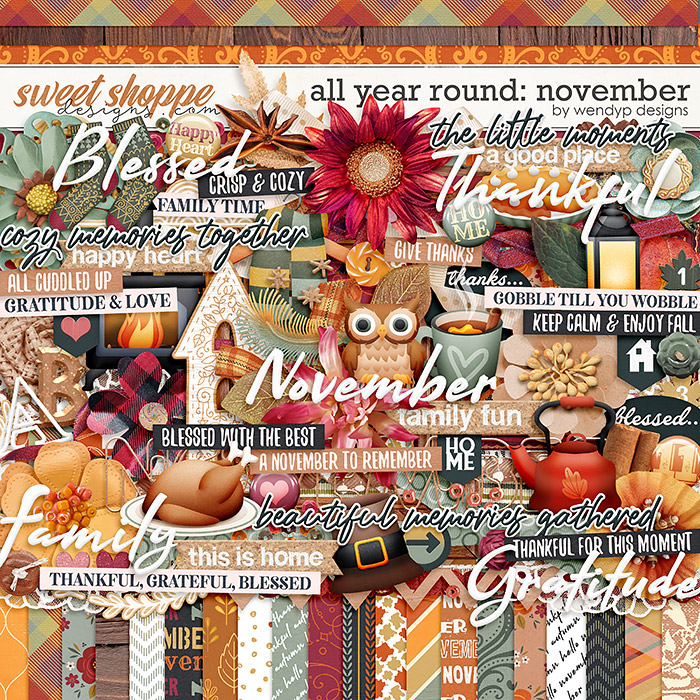 All year round: November by WendyP Designs