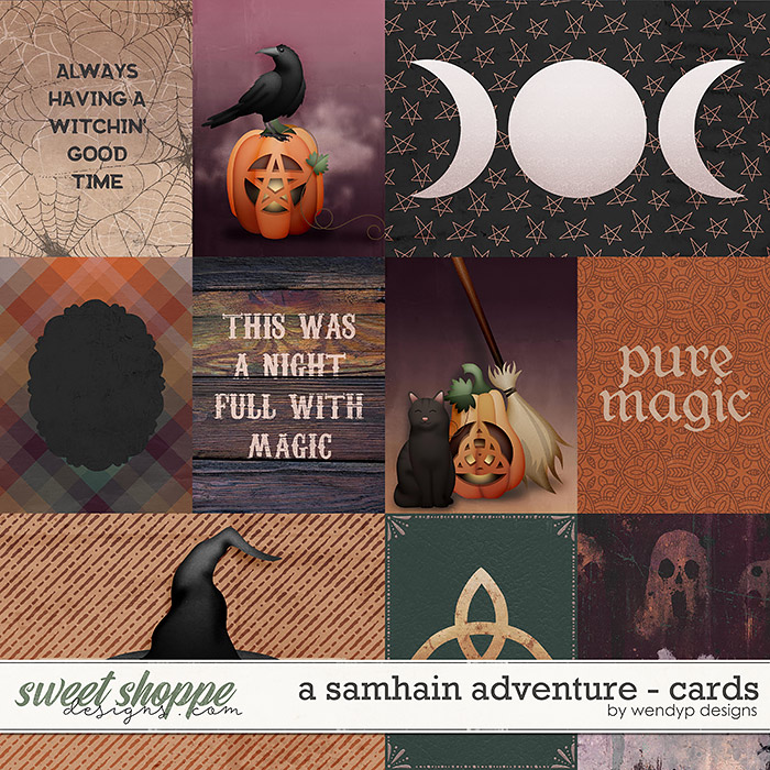 A Samhain Adventure: Cards by WendyP Designs