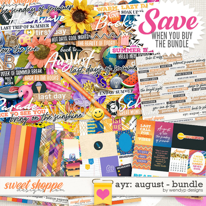 All year round: august - Bundle by WendyP Designs