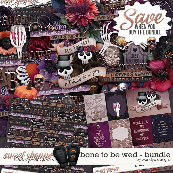 Bone to be wed - Bundle by WendyP Designs Bone to be wed - Bundle by WendyP Designs