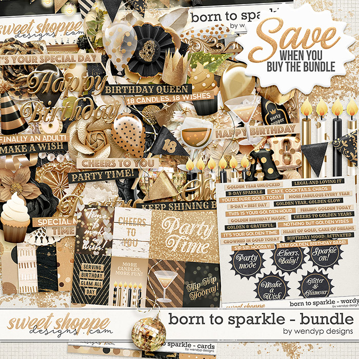 Born to sparkle - Bundle by WendyP Designs
