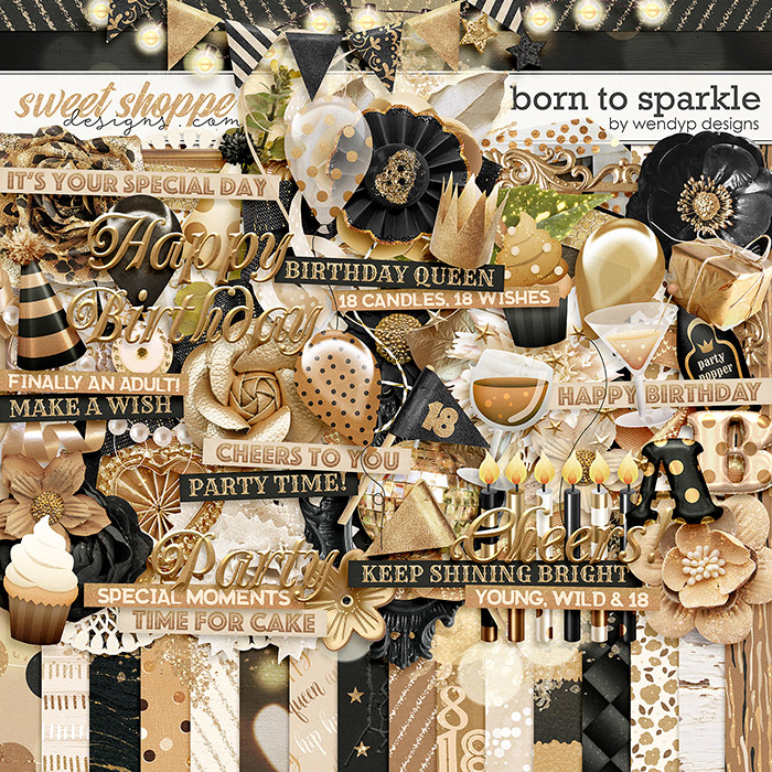 Born to sparkle  by WendyP Designs