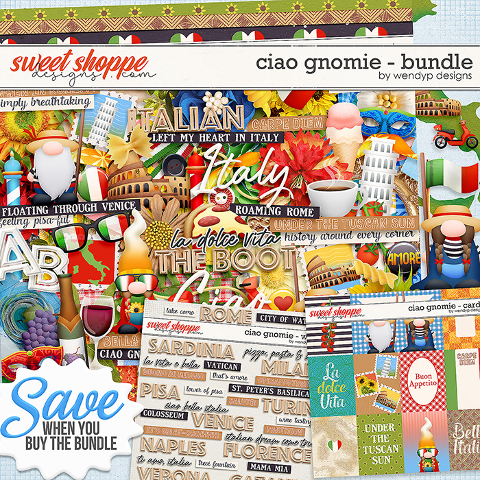 Ciao, Gnomie - Bundle by WendyP Designs