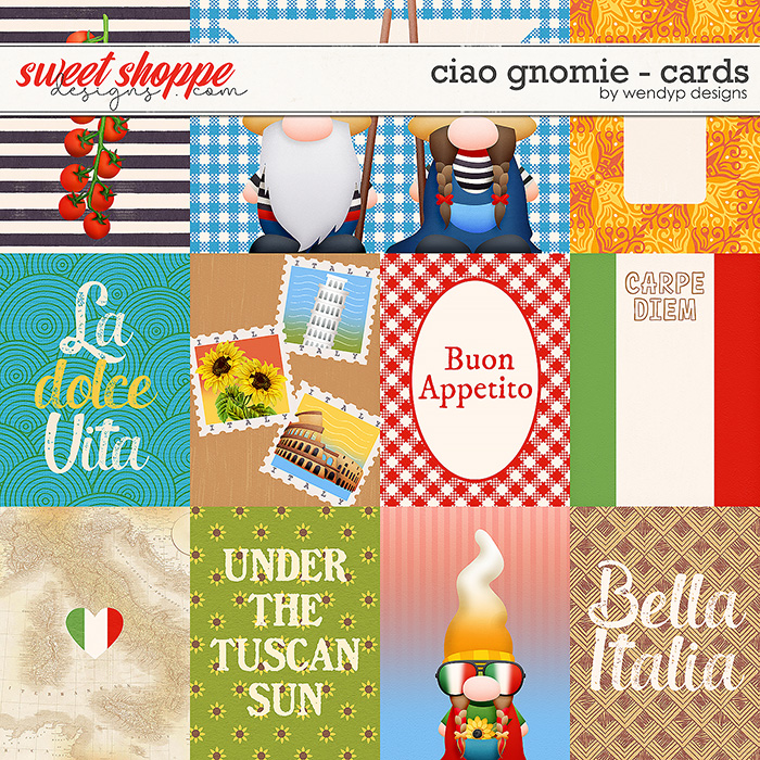 Ciao, Gnomie - Cards by WendyP Designs 