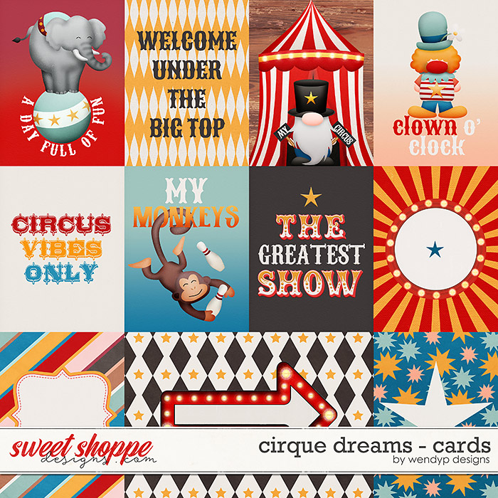 Cirque Dreams - Cards by WendyP Designs Cirque Dreams - Cards by WendyP Designs