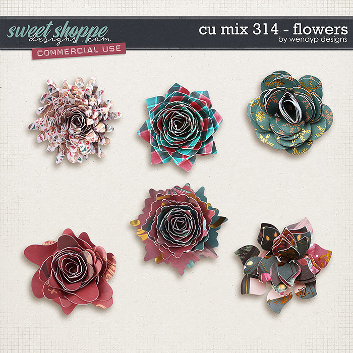 CU Mix 314 - flowers by WendyP Designs CU Mix 314 - flowers by WendyP Designs