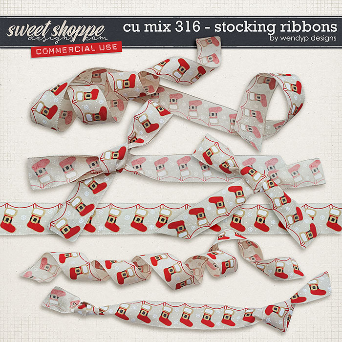 CU Mix 316 - stocking ribbons by WendyP Designs CU Mix 316 - stocking ribbons by WendyP Designs