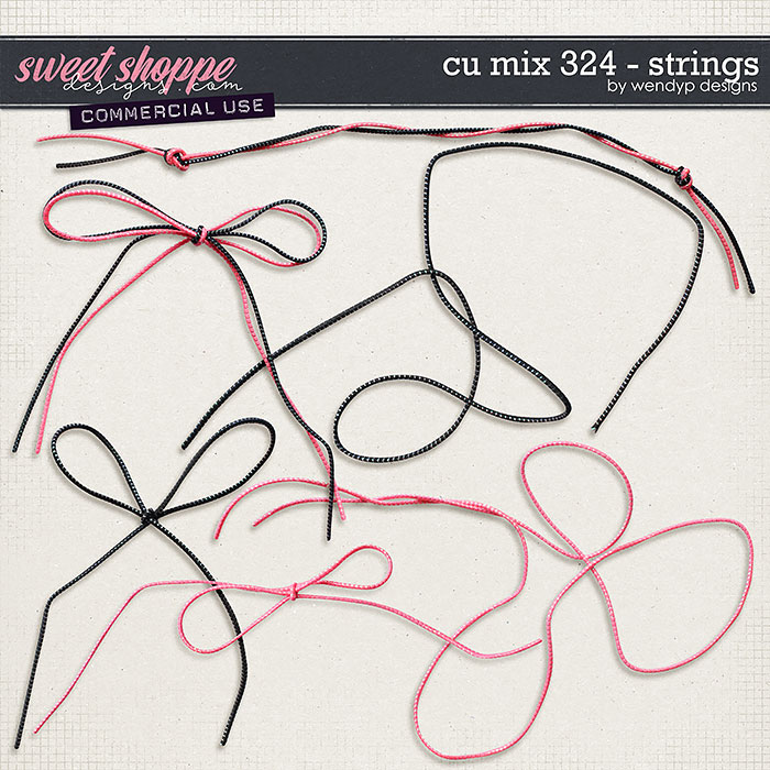 CU Mix 324 - Strings by WendyP Designs 