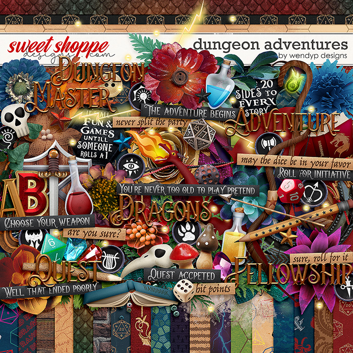 Dungeon adventures by WendyP Designs