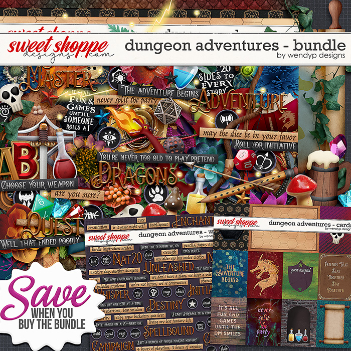 Dungeon adventures - Bundle by WendyP Designs