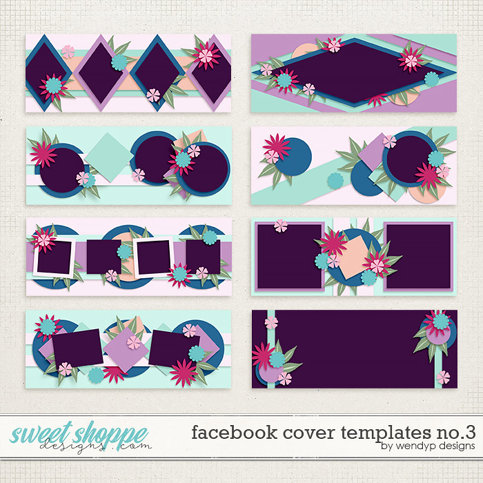 Facebook cover templates no.3 by WendyP Designs