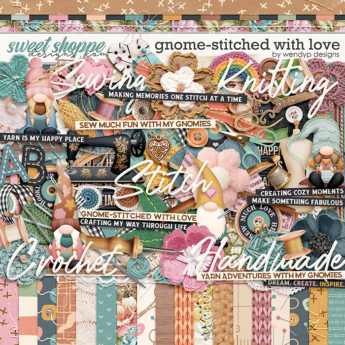 Gnome-stitced with love by WendyP Designs