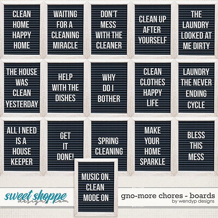 Gno-more chores - cards by WendyP designs