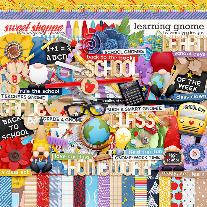 Learning gnome by WendyP Designs