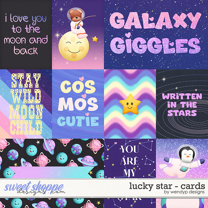 Lucky Star - Cards by WendyP Designs