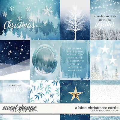 A Blue Christmas: Cards by Kristin Cronin-Barrow