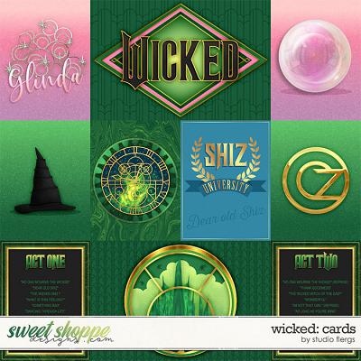 Wicked: CARDS by Studio Flergs