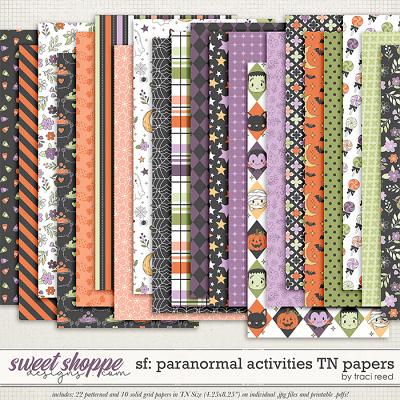 Story Foundations: Paranormal Activities TN Papers by Traci Reed