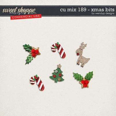 CU Mix 189 - xmas bits by WendyP Designs 