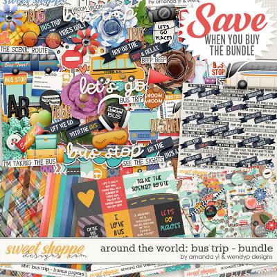 Around the world: Bus Trip- bundle by Amanda Yi & WendyP Designs