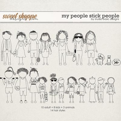 My People Stick People by Studio Basic