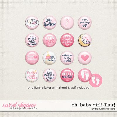 Oh Baby Girl! Flair by Ponytails