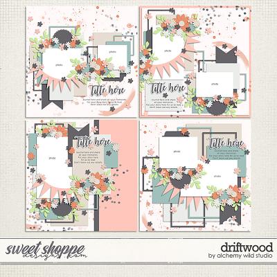 Driftwood Layered Templates by Amber
