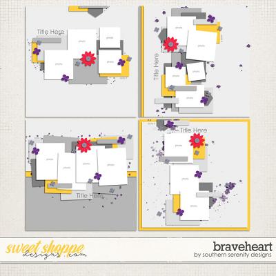 Braveheart Layered Templates by Southern Serenity Designs