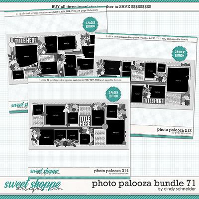 Cindy's Layered Templates - Photo Palooza Bundle 71 by Cindy Schneider