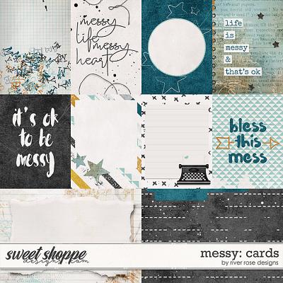 Messy: Cards by River Rose Designs