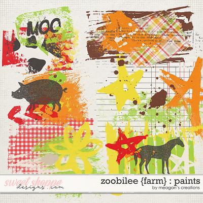 Zoobilee {Farm} : Paints by Meagan's Creations