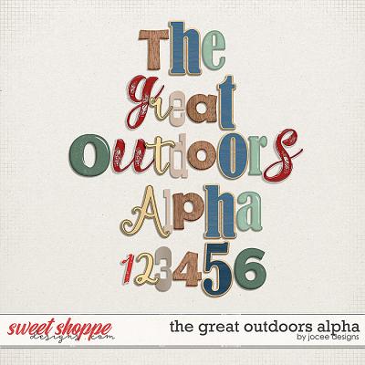 The Great Outdoors Alphas by JoCee Designs