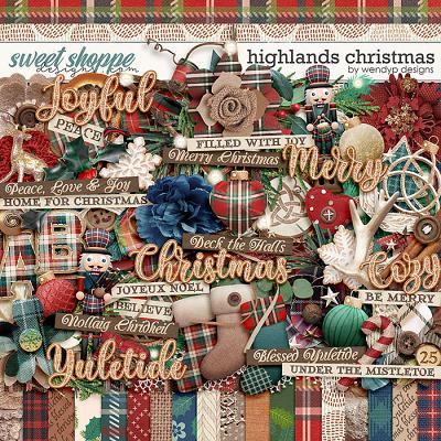 Highlands Christmas by WendyP Designs