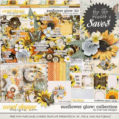 Sunflower Glow: Collection + FWP by River Rose Designs
