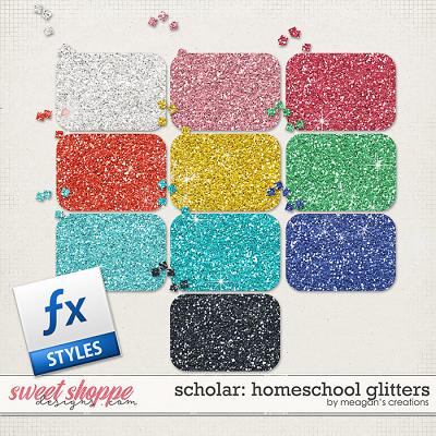 Scholar: Homeschool Glitters by Meagan's Creations