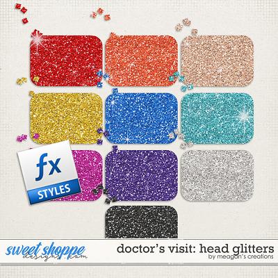 Doctor's Visit: Head Glitters by Meagan's Creations